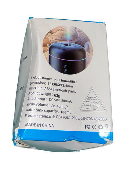 H09 Mini Humidifier – New (Open Box)