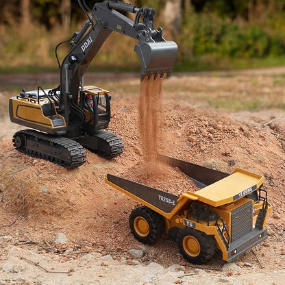 YI GONG RC Dump Truck Toy – 9 Channel Remote Control (Open Box)