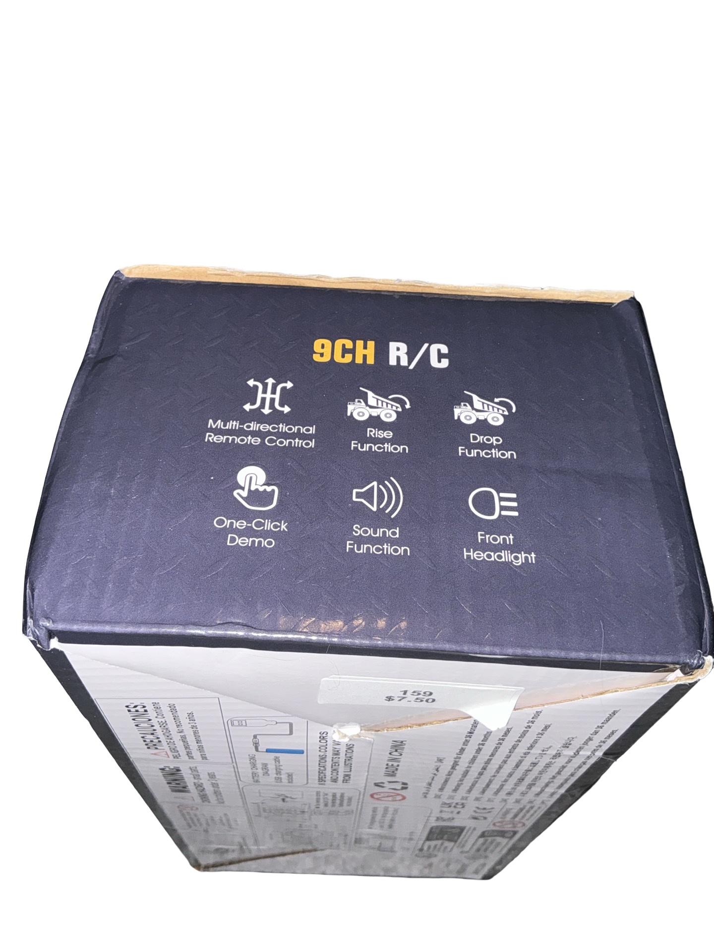 YI GONG RC Dump Truck Toy – 9 Channel Remote Control (Open Box)