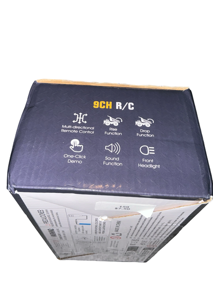 YI GONG RC Dump Truck Toy – 9 Channel Remote Control (Open Box)