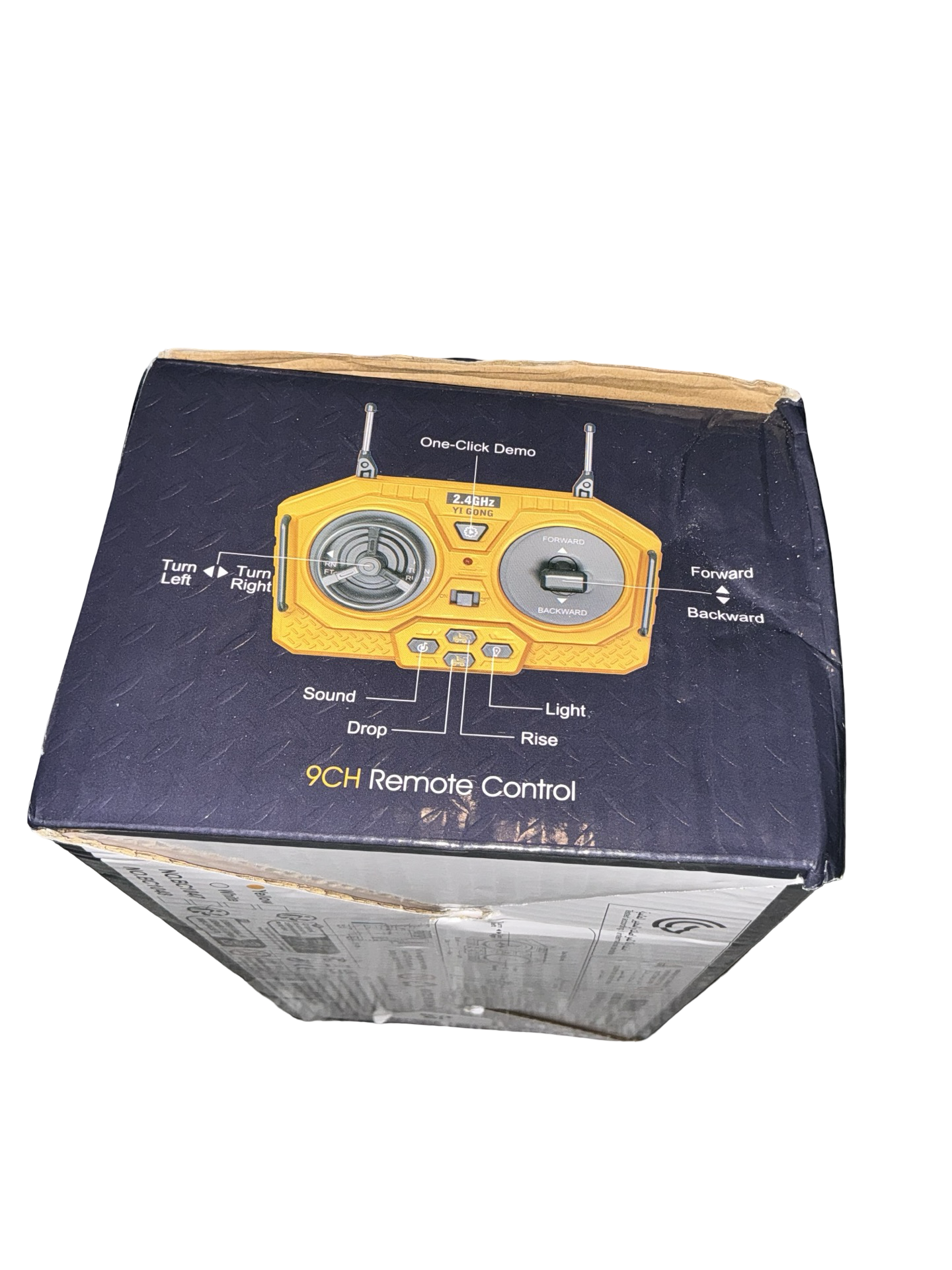 YI GONG RC Dump Truck Toy – 9 Channel Remote Control (Open Box)