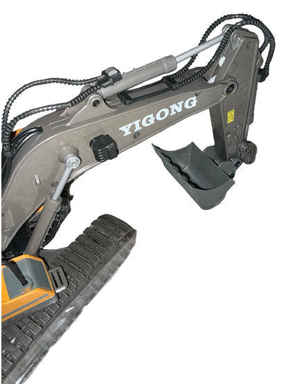 YI GONG RC Excavator Toy – 11 Channel Remote Control (Open Box)
