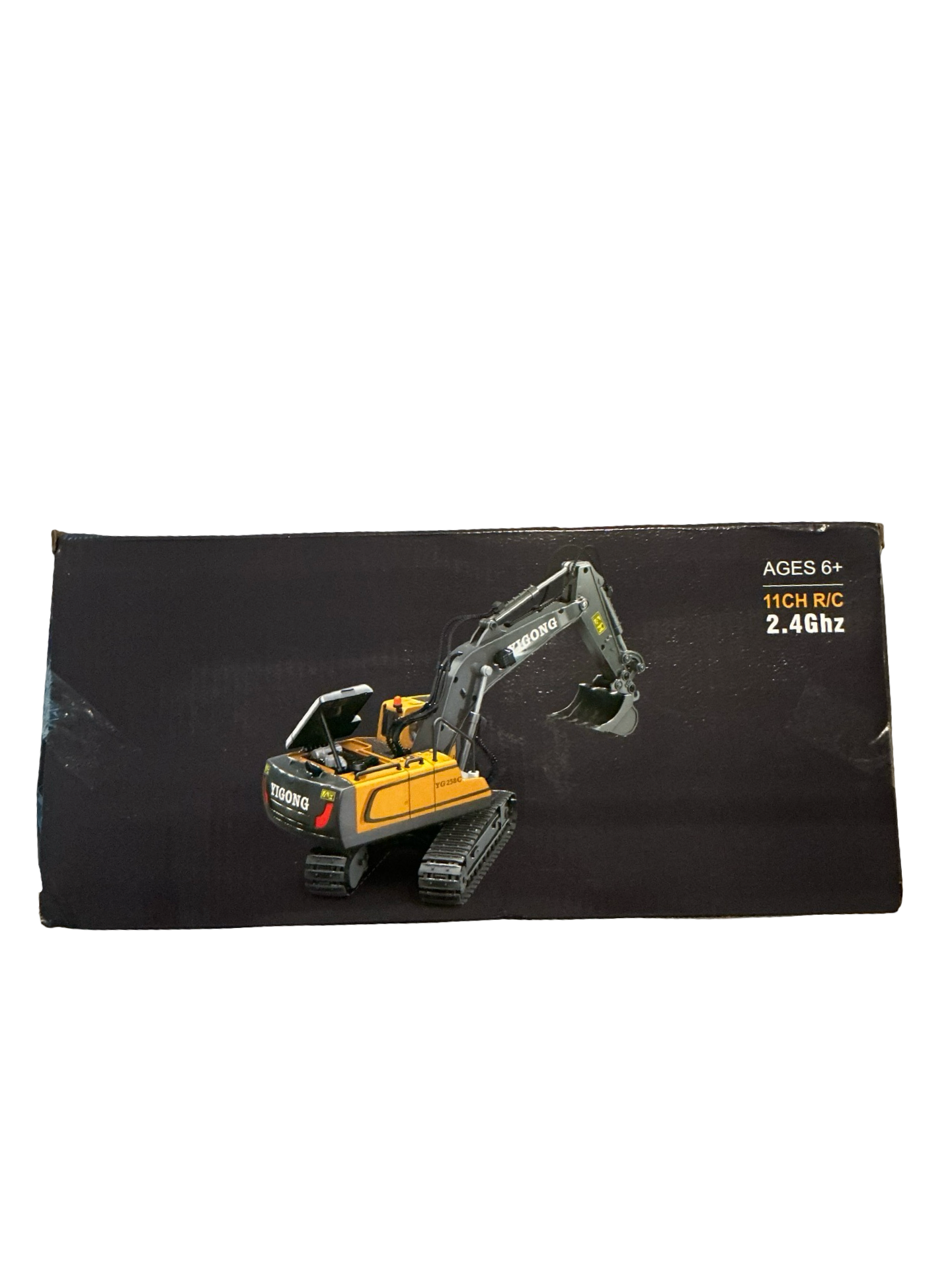 YI GONG RC Excavator Toy – 11 Channel Remote Control (Open Box)